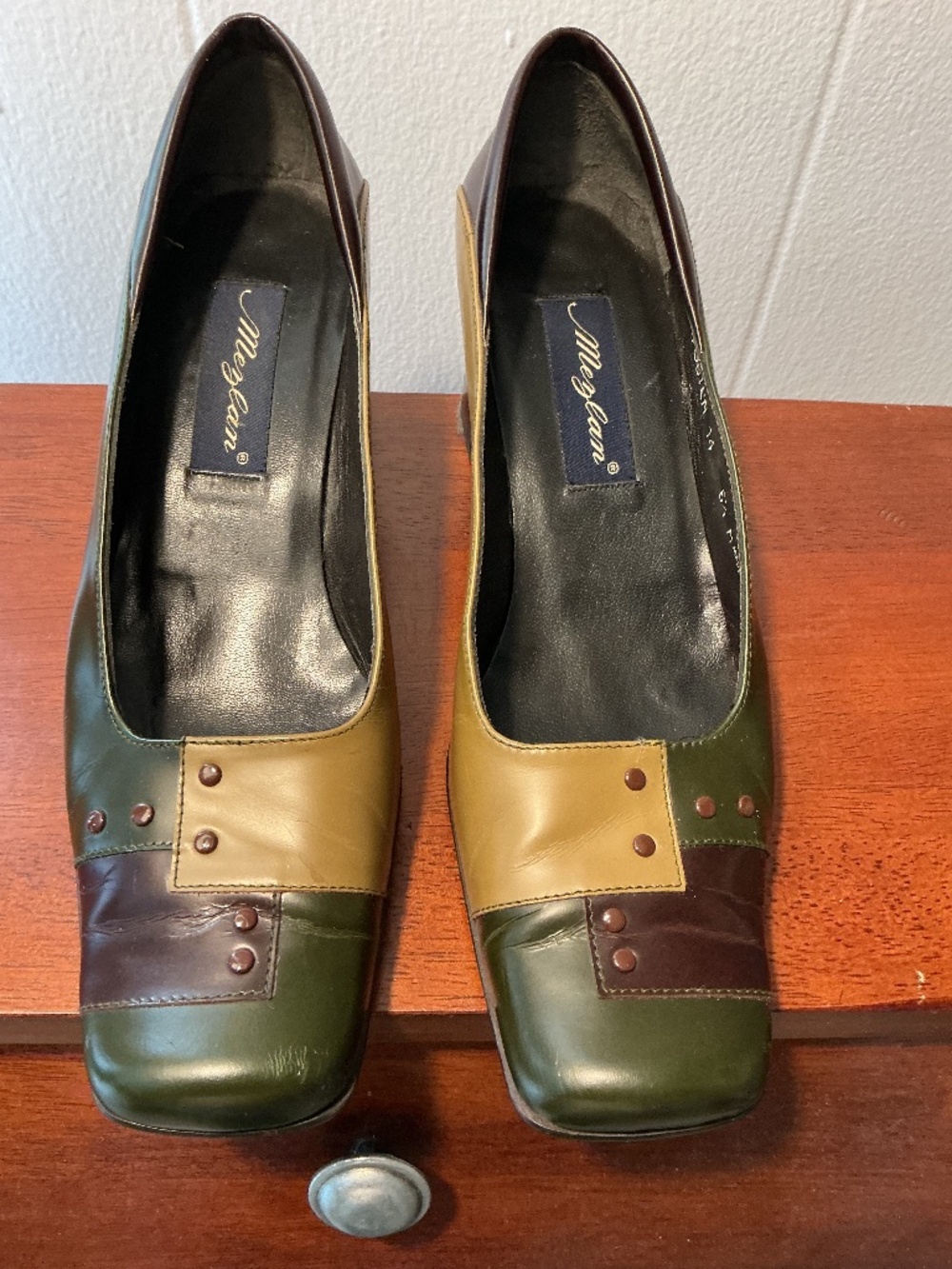 Mezlan Women’s Pumps Green Multi Size 6.5M